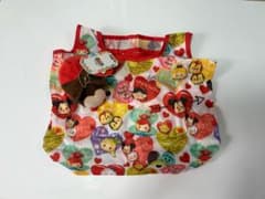 Disney Tsum Tsum エコバッグ ぬいぐるみチャーム付きのサムネイル
