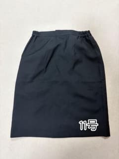 事務服 ブラック タイトスカート 11号のサムネイル