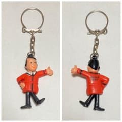 MISTER MINIT キーホルダー ミスターミニット Mr.フレッド OLD - メルカリ