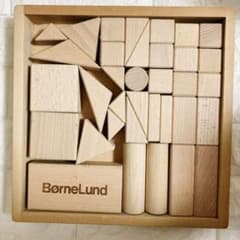 ボーネルンド 木の積み木セット 木製ブロック - メルカリ