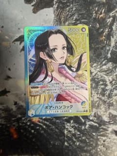 ワンピースカード ハンコック リーダーパラレル op14 蒼海の七傑