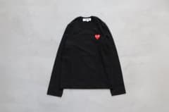 【新品未使用、今だけ価格】PLAY COMME des GARCONS 黒ロンTのサムネイル