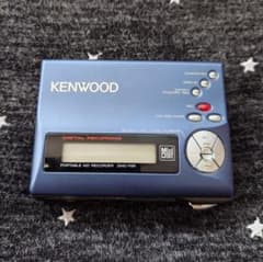 KENWOOD ポータブルMDレコーダー DMC-F5R - メルカリ