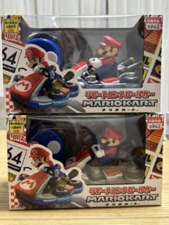 マリオカート リモートコントロールカー 2台セット新品未使用のサムネイル