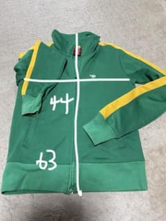ABERCROMBIE AND FITCHアバクロジャージグリーン系 M - メルカリ