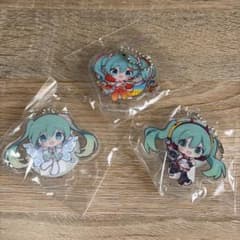 初音ミク レーシングミク アクリルキーホルダー 3種セットのサムネイル