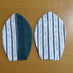 会津木綿 コースター 2枚セットのサムネイル