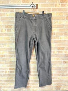 Carhartt Relaxed Fit ワークパンツ グレー 36x30のサムネイル