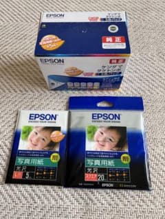 EPSON 純正 KETA-5CL インクボトル  写真用紙のサムネイル