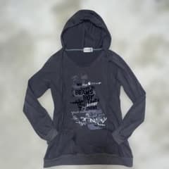 SHASUOFIELD グレー フード付きパーカー L