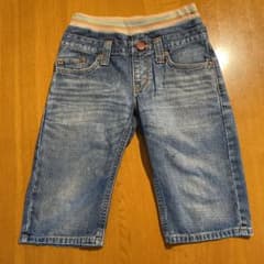EDWIN デニムハーフパンツ　130㎝のサムネイル