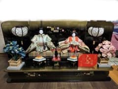 ルナ様専用※】【良縁】高級ひな人形セット 親王飾り 名作 百景 十二単