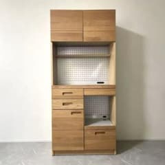 【近日処分予定】unico / のキッチンボード 人気のunico(ウニコ)よりHUTTE(ヒュッテ)シリーズ キッチンボード ヒュッテ / ウニコHUTTE 食器棚・キッチンカウンター