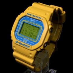 イエロー☆CASIO G-SHOCK DW5600CS-9☆美品のサムネイル