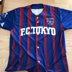 新品未使用　FC東京　来場者記念グッズ　2020 ベースボールシャツのサムネイル