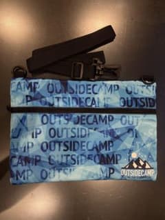 OUTSIDECAMP サコッシュ ブルーのサムネイル