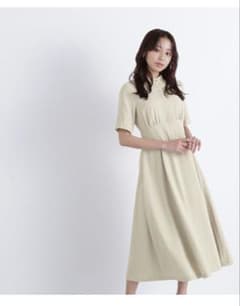신품 내츄럴 뷰티 베이직 밴드 컬러 셔츠 원피스
