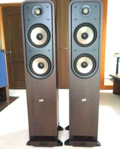 ❇美品❇ Polk ES55 ブラウン ペア ❇メーカー保証期間内の商品