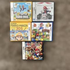 マリオゲームセット 5本 - メルカリ