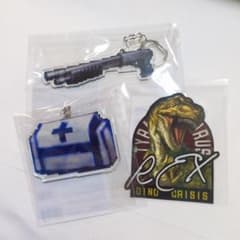 ディノクライシス DINO CRISIS カプくじ キーホルダー ステッカー