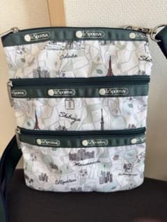 LeSportsac ショルダーバッグ 東京地図柄 - メルカリ