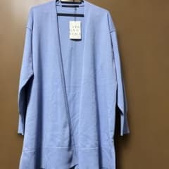 YECCA VECCA - 新品　YECCA VECCA　ロングカーディガン　インディゴ 新品 YECCA VECCA カーディガン ライトブルー - メルカリ