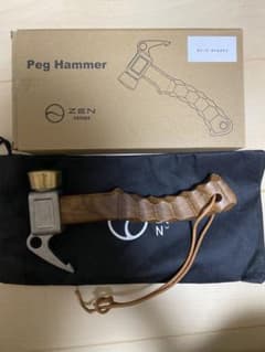 ※丸様専用ZEN camps Peg Hammer ペグハンマー（オイルステン）のサムネイル