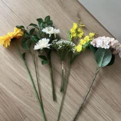 造花 アートフラワー 5本セットのサムネイル