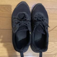 asics ブラック メッシュ スニーカー　26.5のサムネイル
