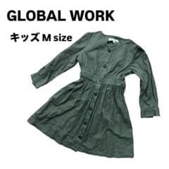 GLOBAL WORK キッズ Mサイズ （130㎝相当）ワンピース 前開きのサムネイル