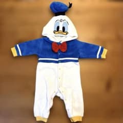 m*i様 値下げ　ディズニーのドナルドダックなりきりカバーオール80サイズのサムネイル