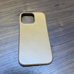 iPhone13pro用 Appleオレンジレザーケースのサムネイル