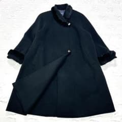 美品❤︎高級 K&Mcollection カシミヤ ヌートリアファー ロングコート 