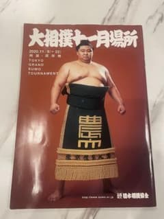 大相撲 令和2年　十一月場所 パンフレットのサムネイル