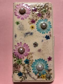 押し花スマホケースiPhone7.8plusのサムネイル