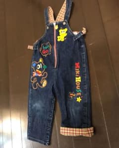 ミキハウス オーバーオール サロペット　キッズ 90のサムネイル