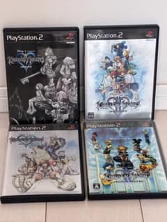 PS2 킹덤 하트 4 점 세트 정리 판매