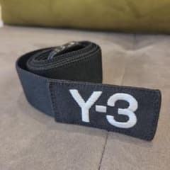 Y-3 ブラック ストレッチベルトのサムネイル