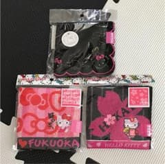 キティ タオルハンカチ 福岡限定のサムネイル