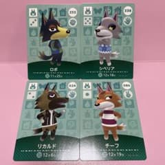 あつ森amiiboカード ロボ シベリア リカルド チーフ - メルカリ