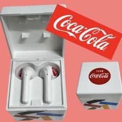 【当選フルセット非売品】コカコーラ限定イヤホン＆タンブラー3本＋無料券ステッカー 当選品 スピーカー付き ワイヤレスイヤホン コカ・コーラ東京