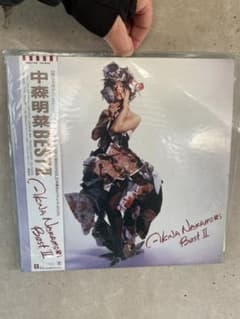 超希少！中森明菜BESTⅡ 当時物！レコード！のサムネイル