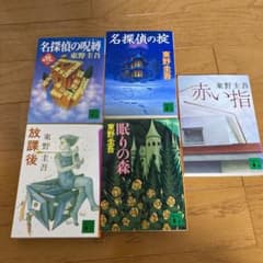 東野圭吾　赤い指などのサムネイル