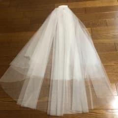 オフホワイト　ウェディングベールのサムネイル