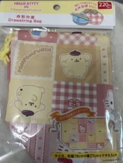 キティ　ポムポムプリン　ランチ巾着のサムネイル