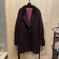 KENZO ケンゾー ヴィンテージ ダブルチェスターコート ワッフル - メルカリ
