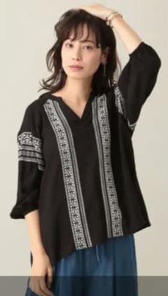chocol raffine robe 刺繍ボヘミアン ブラウスのサムネイル