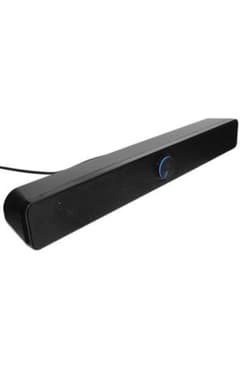 14【簡単 接続 】サウンドバー PCスピーカー 有線 USB 給電 3.5mmのサムネイル