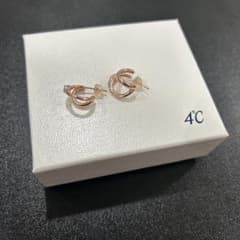 【未使用品】4℃ シルバーピアスのサムネイル