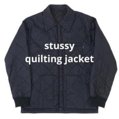 old stussy ssリンク キルティング ダウンジャケット 00